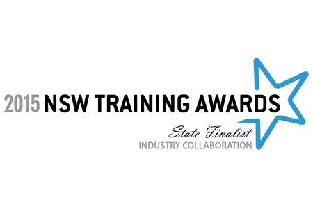 2015 NSW Training Awards State finalist logo